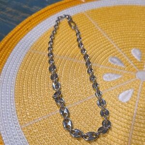 Elegant‎ Silver Chain Necklace